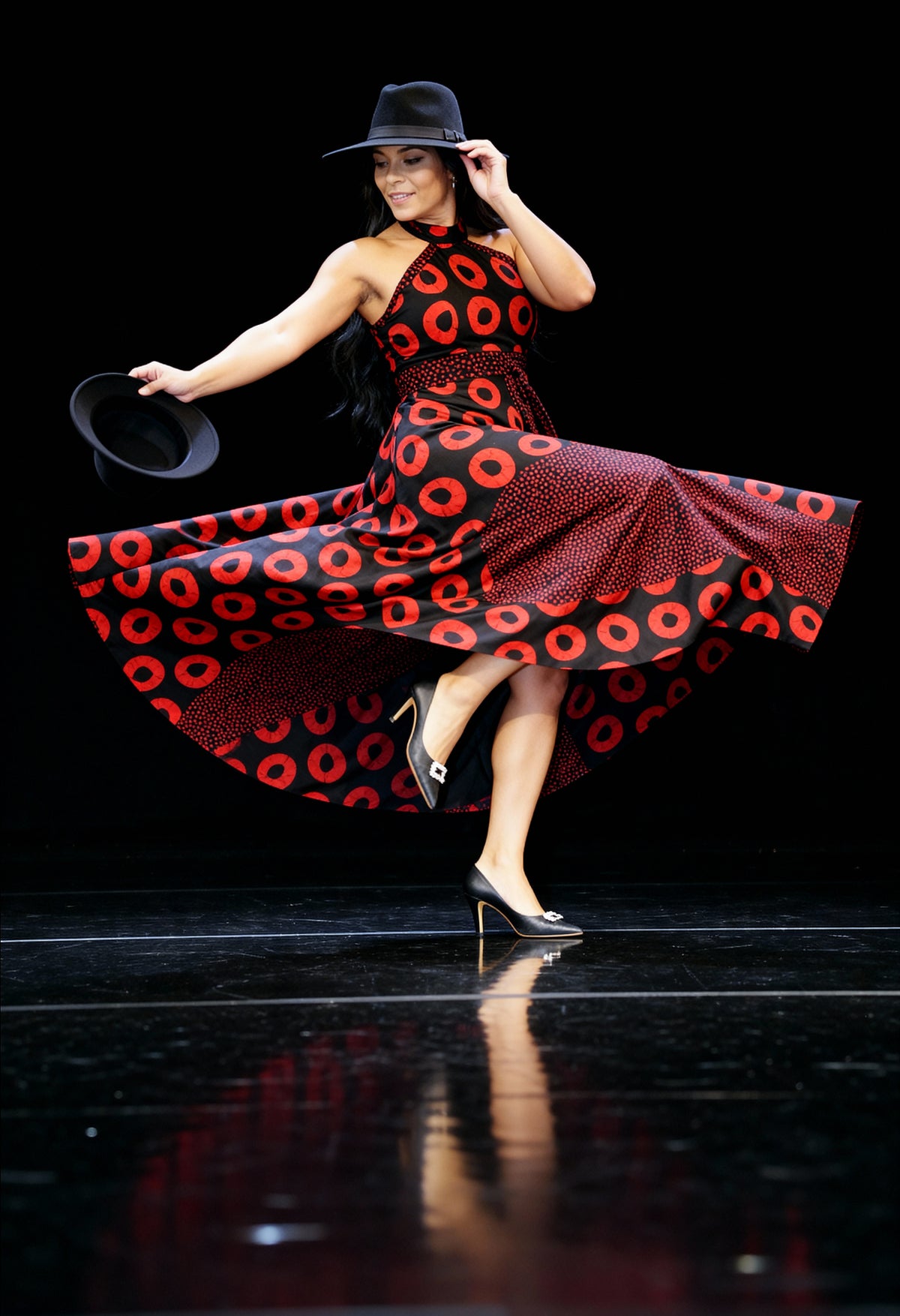 I Am Loved Maxi Dress ( red)