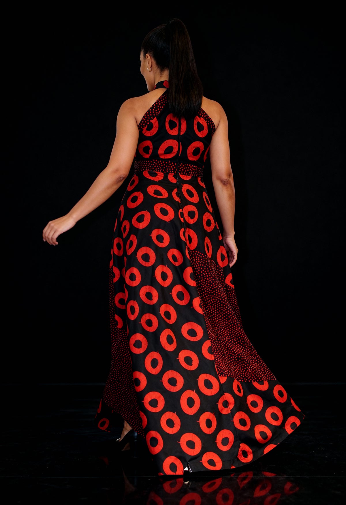 I Am Loved Maxi Dress ( red)