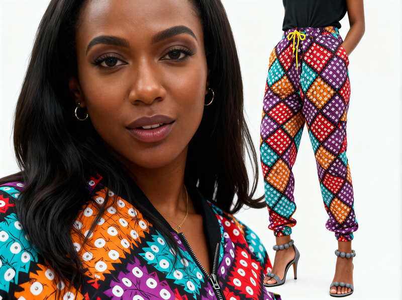 Bomber Jacket ( multi color dots))