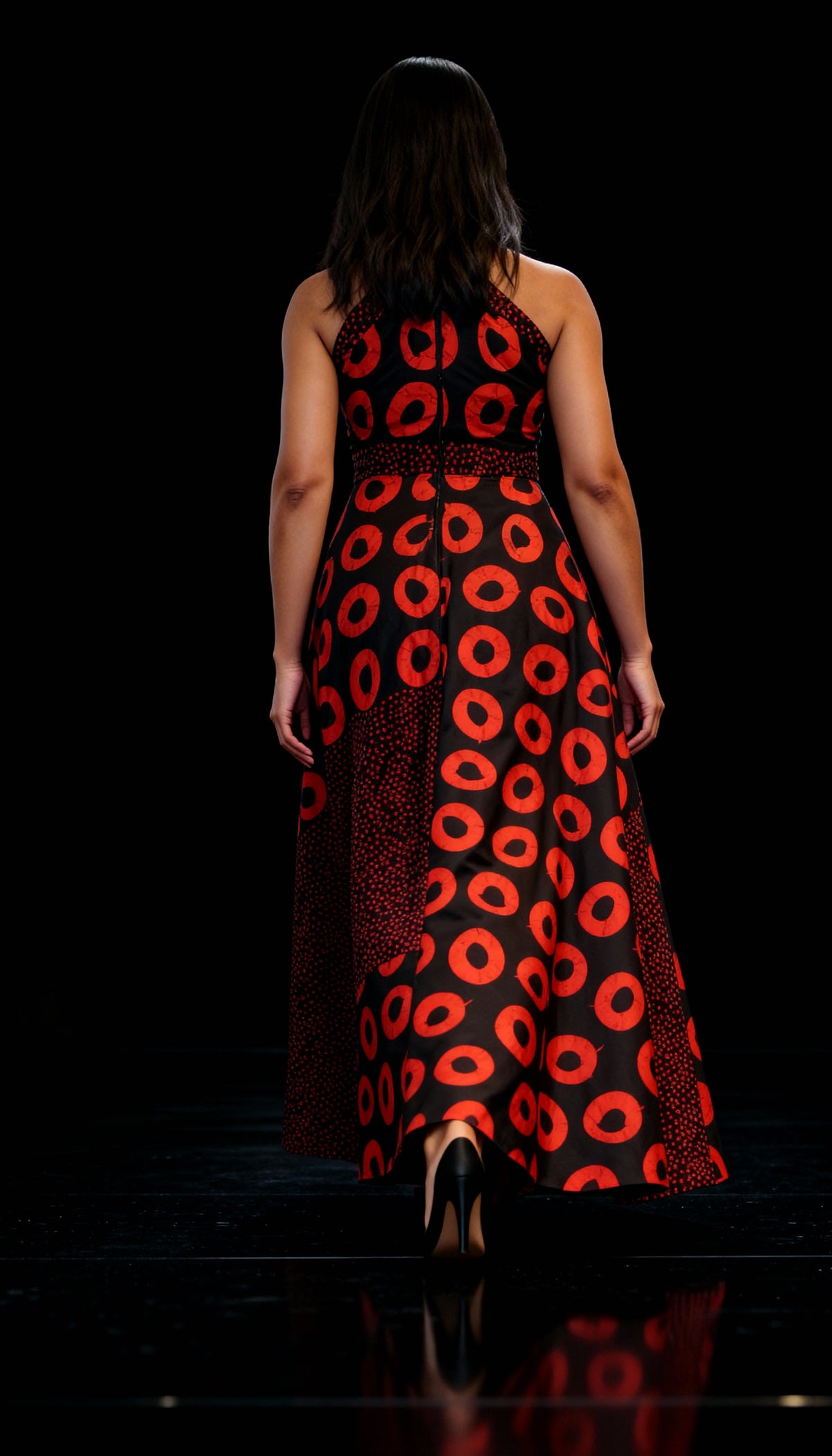 I Am Loved Maxi Dress ( red)