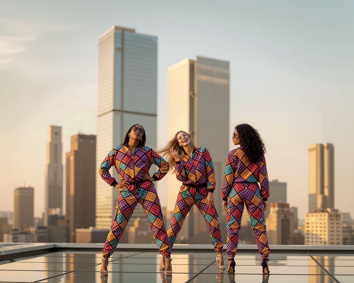 Bomber Jacket ( multi color dots))