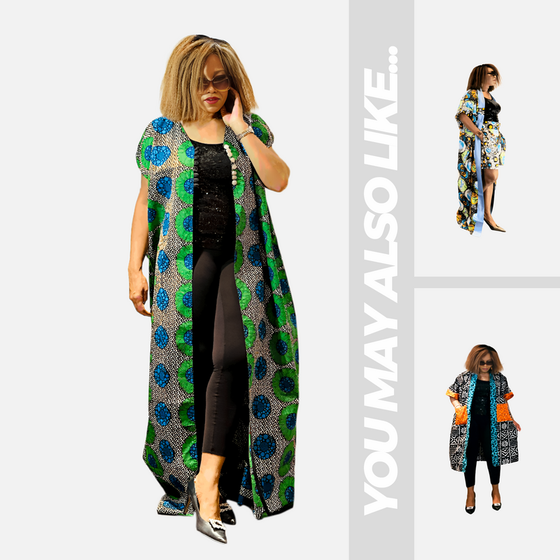 Oma Unique Kimono – Green