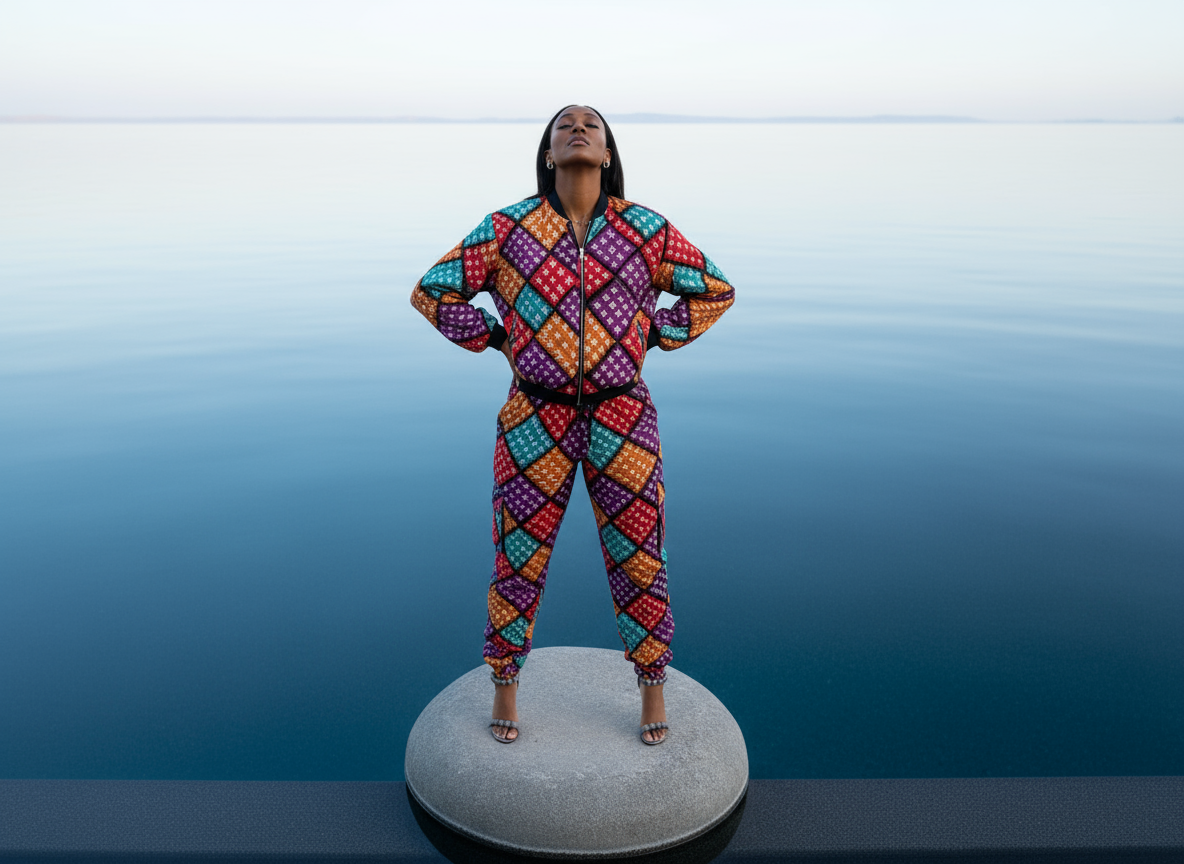 Bomber Jacket ( multi color dots))