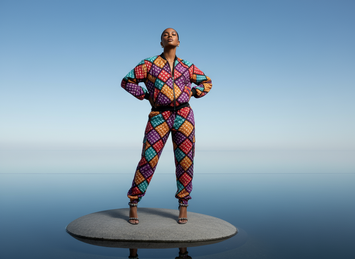 Bomber Jacket ( multi color dots))