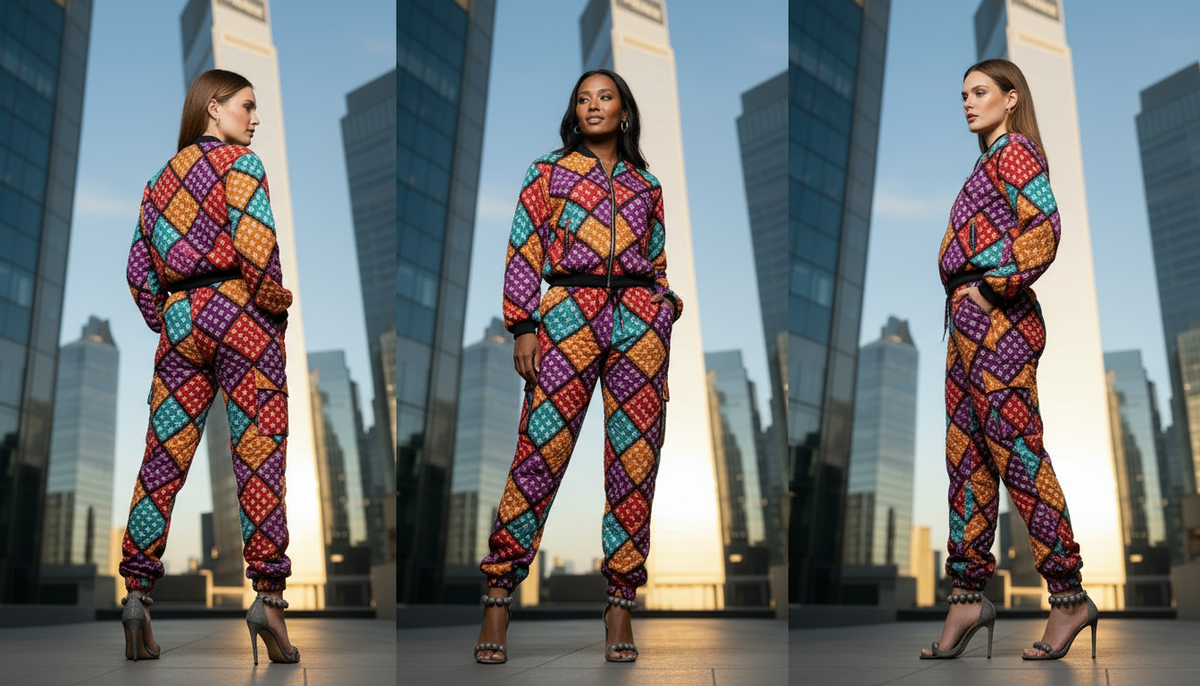 Bomber Jacket ( multi color dots))