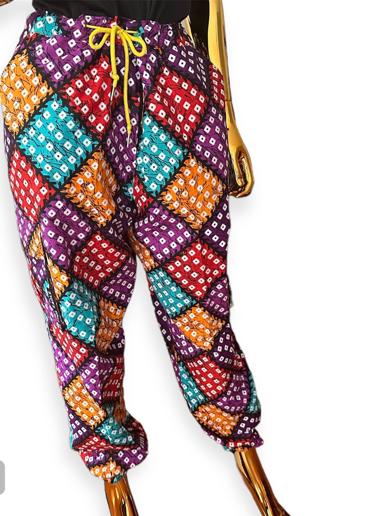 Cargo pants (multi color dots)